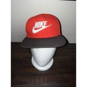 Nike True Y2K Black Red White Youth 4-7 Years Snapback‎ Hat